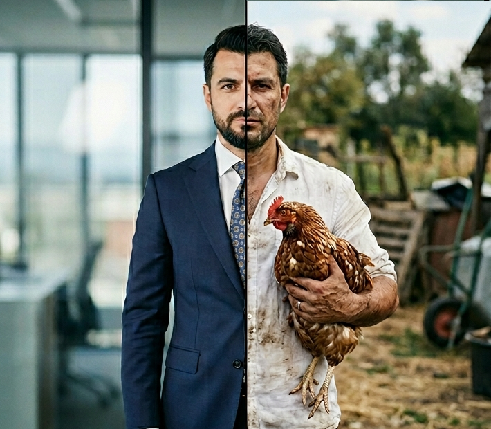 Cum ajunge un om de oraș să viseze la propria fermă