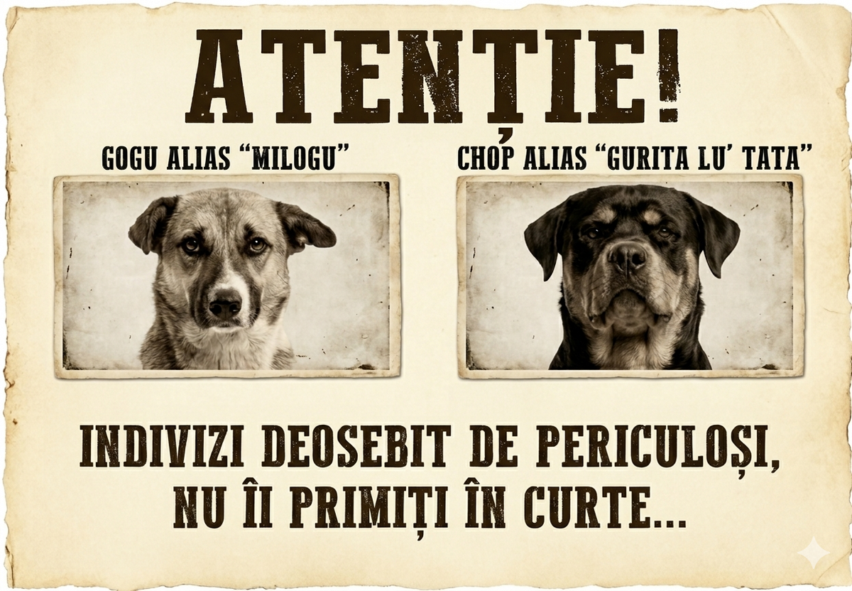 Cum au ajuns doi câini să conducă ferma