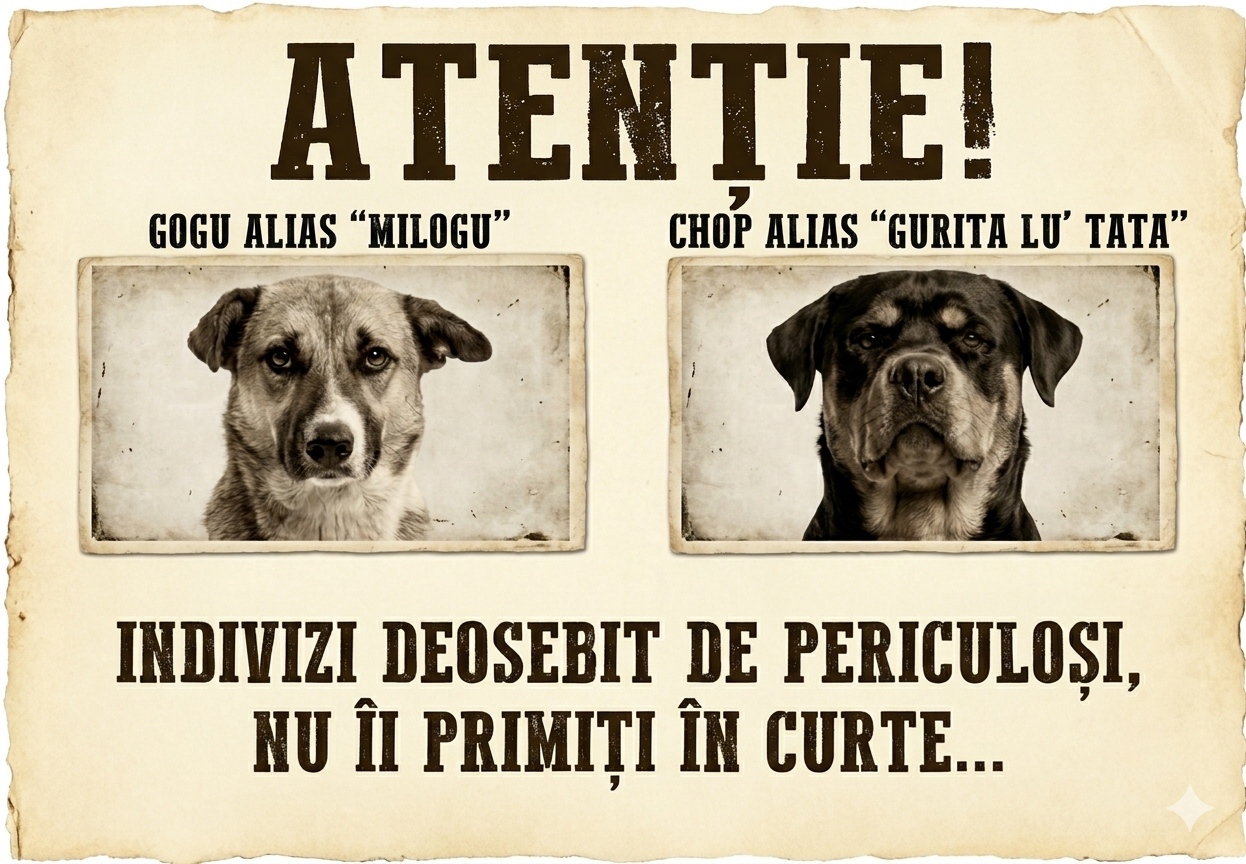 Cum au ajuns doi câini să conducă ferma